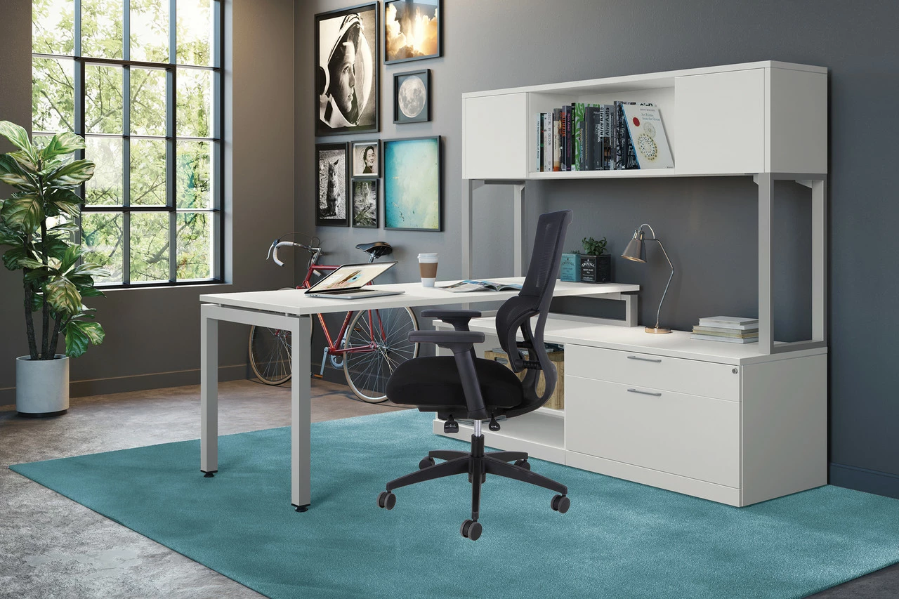 OfficeSource Curve Collection High Back, Mesh Task Chair With Black Frame 7 OfficeSource Curve Collection High Back, Mesh Task Chair With Black Frame - Image 5