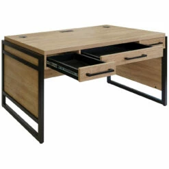 OfficeSource | Artisan | 60"W Writing Desk -COE DISTRIBUTING Shop MNM384 dtl1 SLW 63109.1671502274