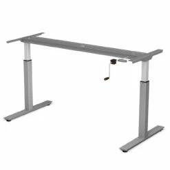 OfficeSource | StandUp Standing Desk Collection | Crank Lift Base - 35"W X 23.6"D