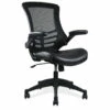 OfficeSource | Serene Collection | Flip Arm Mesh Back Task Chair With Black Frame -COE DISTRIBUTING Shop anj s13mbvsvbk 01 73751.1641824232