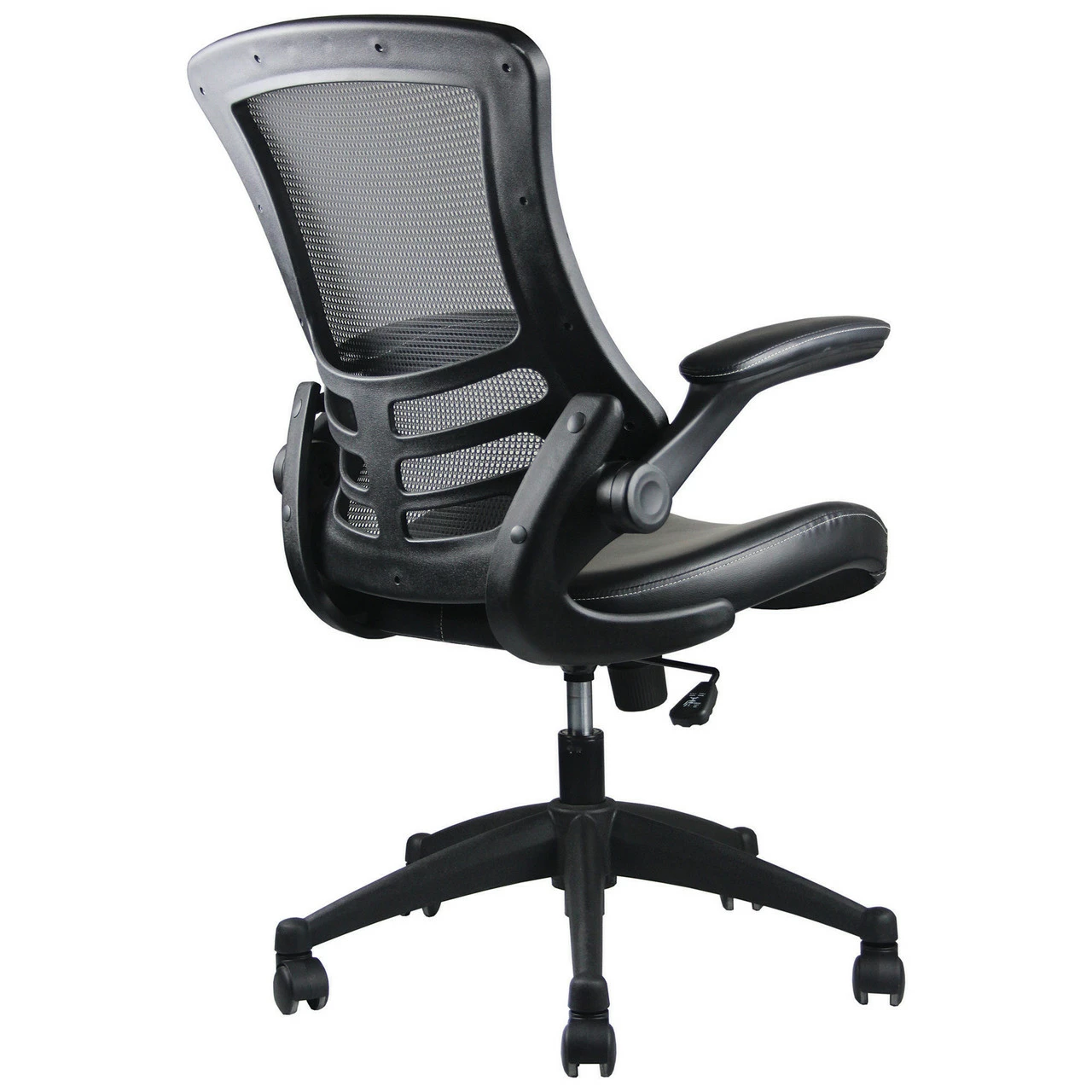 OfficeSource | Serene Collection | Flip Arm Mesh Back Task Chair With Black Frame 4 OfficeSource | Serene Collection | Flip Arm Mesh Back Task Chair With Black Frame - Image 2