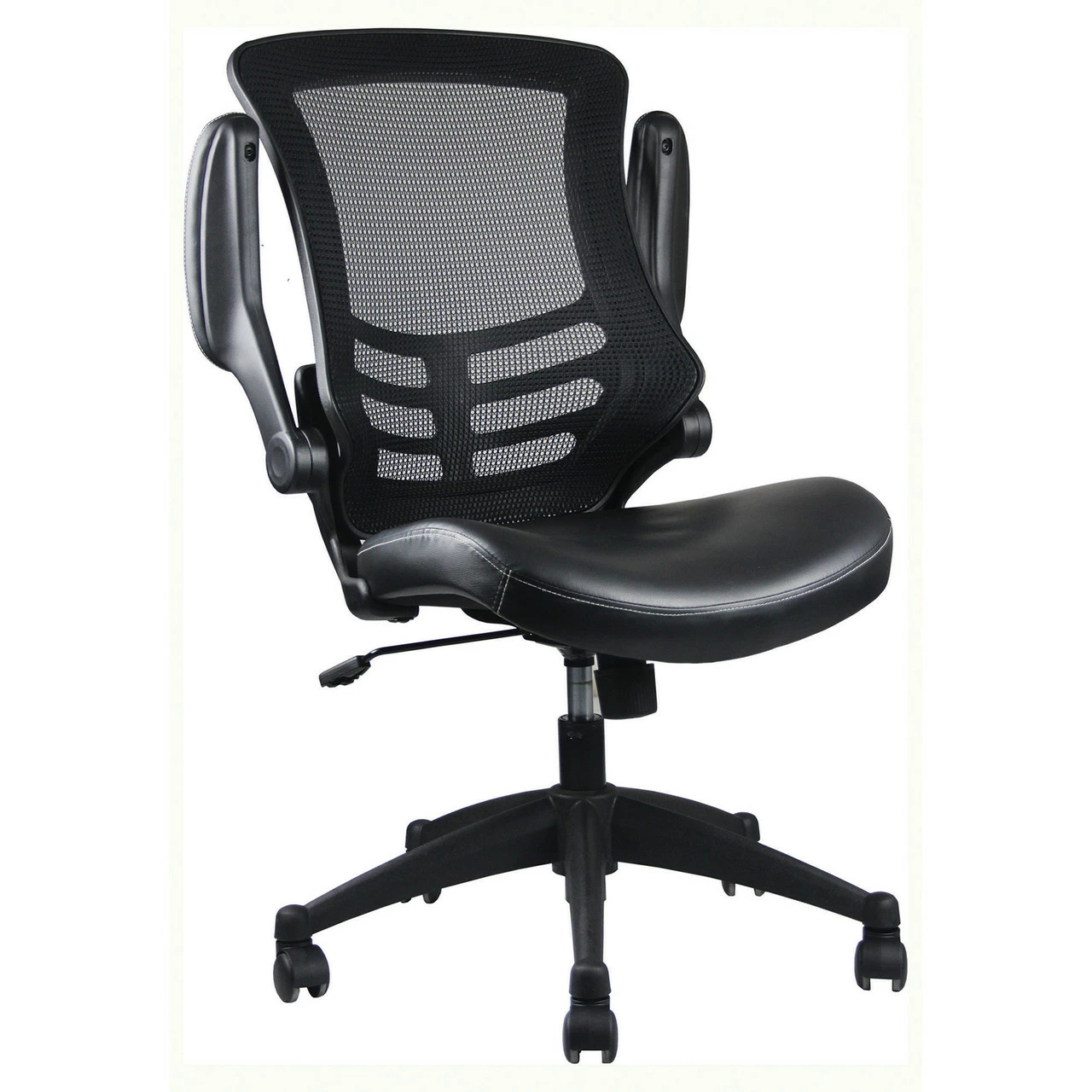 OfficeSource | Serene Collection | Flip Arm Mesh Back Task Chair With Black Frame 5 OfficeSource | Serene Collection | Flip Arm Mesh Back Task Chair With Black Frame - Image 3