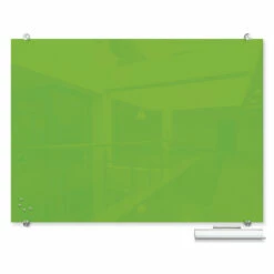 Magnetic Glass Dry Erase Whiteboard - 36"W X 48"H -COE DISTRIBUTING Shop blt 83844hgrn 01 71964.1641822520