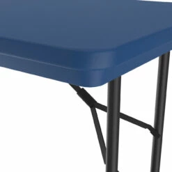 OfficeSource | Colorful Blow Mold Folding Tables | Fixed Height Blow Mold Table - 48" X 24" -COE DISTRIBUTING Shop cor r2448bl 10 29755.1668460370