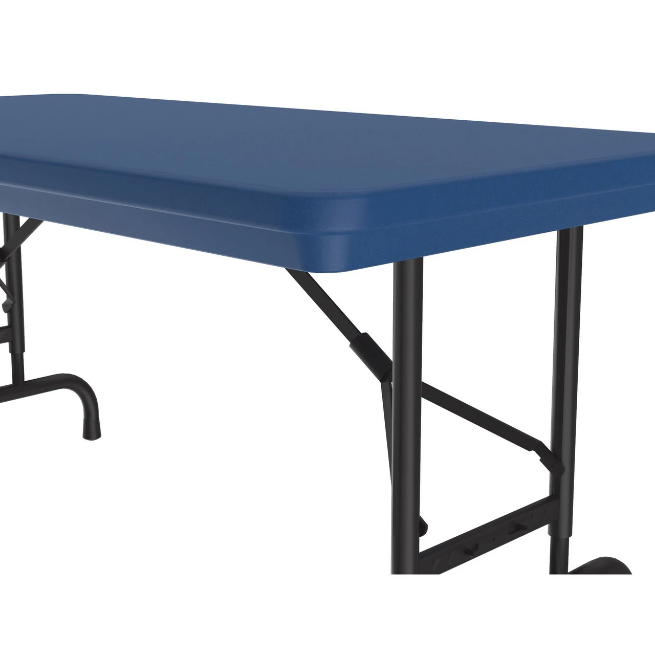 OfficeSource | Colorful Blow Mold Folding Tables | Adjustable Height Blow Mold Table - 48" X 24" 12 OfficeSource | Colorful Blow Mold Folding Tables | Adjustable Height Blow Mold Table - 48" X 24" - Image 10