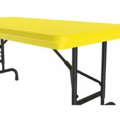 OfficeSource | Colorful Blow Mold Folding Tables | Adjustable Height Blow Mold Table - 48" X 24" 25 OfficeSource | Colorful Blow Mold Folding Tables | Adjustable Height Blow Mold Table - 48" X 24" -COE DISTRIBUTING Shop cor ra2448yl 10 96825.1668460340