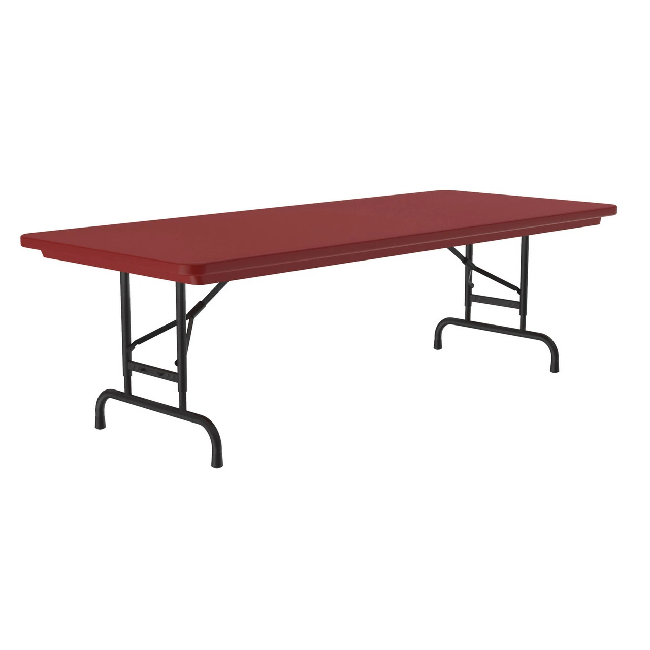 OfficeSource | Colorful Blow Mold Folding Tables | Adjustable Height Blow Mold Table - 60" X 30" 5 OfficeSource | Colorful Blow Mold Folding Tables | Adjustable Height Blow Mold Table - 60" X 30" - Image 3