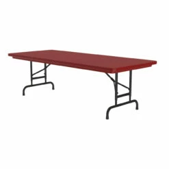 OfficeSource | Colorful Blow Mold Folding Tables | Adjustable Height Blow Mold Table - 60" X 30" 19 OfficeSource | Colorful Blow Mold Folding Tables | Adjustable Height Blow Mold Table - 60" X 30" -COE DISTRIBUTING Shop cor ra3060rd 07 51489.1668460363