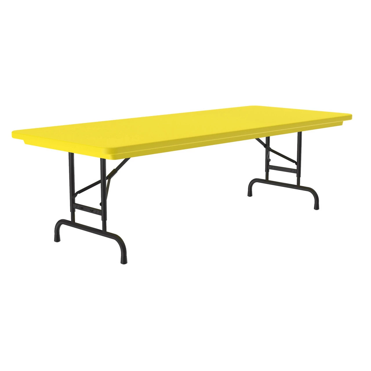 OfficeSource | Colorful Blow Mold Folding Tables | Adjustable Height Blow Mold Table - 60" X 30" 3 OfficeSource | Colorful Blow Mold Folding Tables | Adjustable Height Blow Mold Table - 60" X 30"