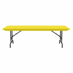 OfficeSource | Colorful Blow Mold Folding Tables | Adjustable Height Blow Mold Table - 60" X 30" 20 OfficeSource | Colorful Blow Mold Folding Tables | Adjustable Height Blow Mold Table - 60" X 30" -COE DISTRIBUTING Shop cor ra3060yl 08 88468.1668460363