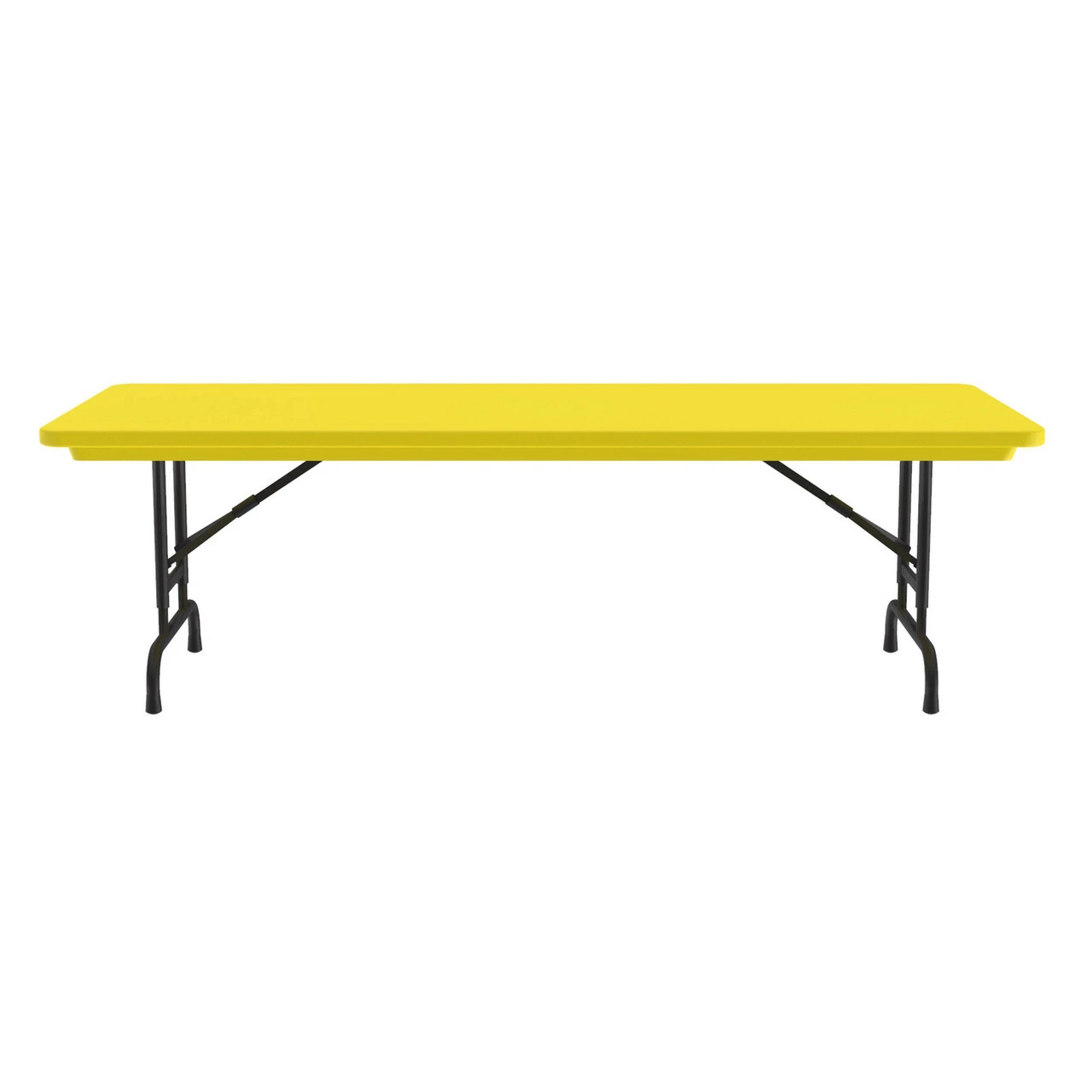 OfficeSource | Colorful Blow Mold Folding Tables | Adjustable Height Blow Mold Table - 60" X 30" 9 OfficeSource | Colorful Blow Mold Folding Tables | Adjustable Height Blow Mold Table - 60" X 30" - Image 7