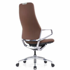 OfficeSource | Veneto | Executive High Back Chair With Polished Aluminum Frame -COE DISTRIBUTING Shop fsf 300hlca 03 42528.1687269406