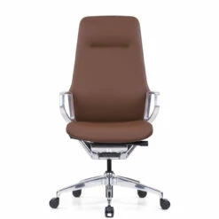OfficeSource | Veneto | Executive High Back Chair With Polished Aluminum Frame -COE DISTRIBUTING Shop fsf 300hlca 08 92998.1687269406