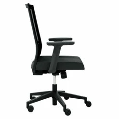 OfficeSource | Oslo | Mid-Back Mesh Task Chair With Adjustable Arms -COE DISTRIBUTING Shop fsf 600mmfbk 02 86064.1674073536