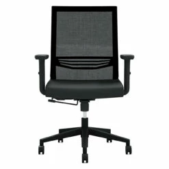 OfficeSource | Oslo | Mid-Back Mesh Task Chair With Adjustable Arms -COE DISTRIBUTING Shop fsf 600mmfbk 08 23206.1674074756