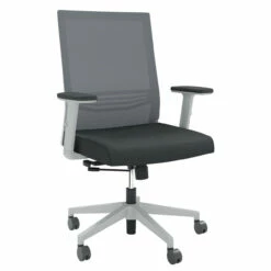 OfficeSource | Oslo | Mid-Back Mesh Task Chair With Adjustable Arms -COE DISTRIBUTING Shop fsf 601mmfgt 01 57657.1674074757