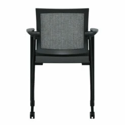 OfficeSource | Oslo | Mesh Back Stacking Guest Chair -COE DISTRIBUTING Shop fsf 604mmfbk 04 1 25509.1674074870