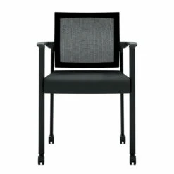 OfficeSource | Oslo | Mesh Back Stacking Guest Chair -COE DISTRIBUTING Shop fsf 604mmfbk 08 1 32002.1674074869
