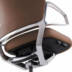 OfficeSource | Veneto | Executive High Back Chair With Polished Aluminum Frame -COE DISTRIBUTING Shop fsf detail 06 60308.1687189512
