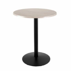OfficeSource Robust Collection Indoor Cafe Height Round Table Base -COE DISTRIBUTING Shop hbs od2142242bwras 01 13923.1679671358