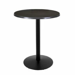 OfficeSource Robust Collection Indoor Cafe Height Round Table Base -COE DISTRIBUTING Shop hbs od2142242bwrcr 01 27014.1679671358