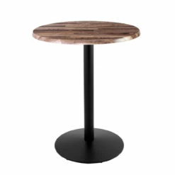 OfficeSource Robust Collection Indoor Cafe Height Round Table Base -COE DISTRIBUTING Shop hbs od2142242bwrru 01 83934.1679671358