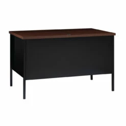 OfficeSource Raleigh Collection Right Hand, Single Pedestal Desk - 48"W X 30"D -COE DISTRIBUTING Shop hir ossp4830bw 04 75977.1643820264