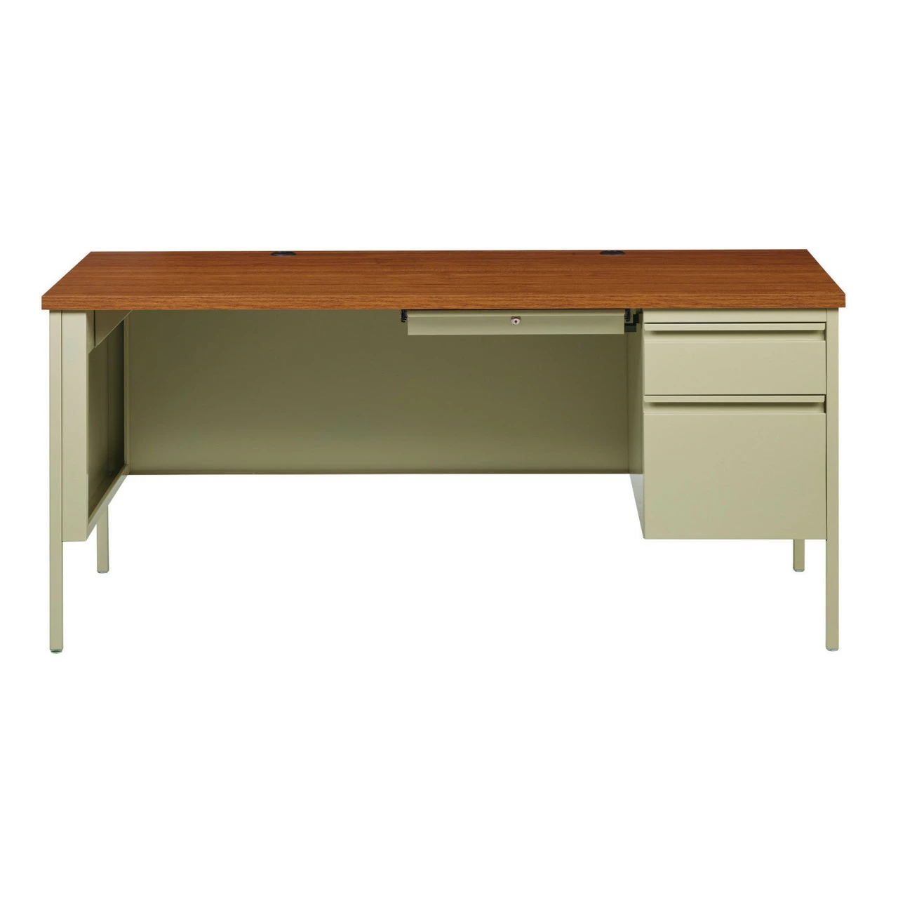 OfficeSource Raleigh Collection Right Hand, Single Pedestal Desk - 66"W X 30"D 10 OfficeSource Raleigh Collection Right Hand, Single Pedestal Desk - 66"W X 30"D - Image 8