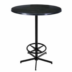 OfficeSource | Robust Collection | Outdoor Cafe Height X Table Base With Footring -COE DISTRIBUTING Shop hol od216rbk 01 73416.1644265615