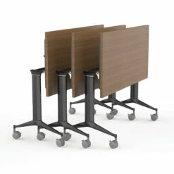 OfficeSource | Training Tables| Flip Top, Adjustable Width Base -COE DISTRIBUTING Shop lif fthab4872bk 02 51474.1661357201