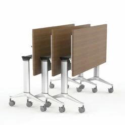 OfficeSource | Training Tables| Flip Top, Adjustable Width Base -COE DISTRIBUTING Shop lif fthab4872si 02 99773.1661357201