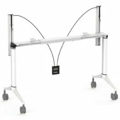 OfficeSource | Training Tables| Flip Top, Adjustable Width Base -COE DISTRIBUTING Shop lif fthab4872si 11 59921.1661357201