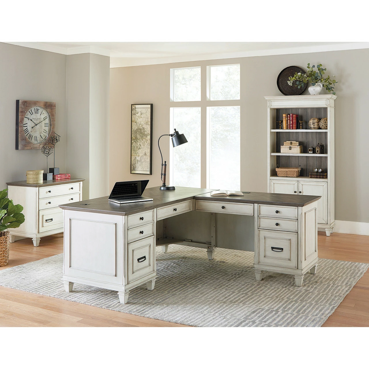 OfficeSource Refined Collection | Right Hand Facing Desk 8 OfficeSource Refined Collection | Right Hand Facing Desk - Image 6