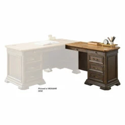 OfficeSource Westwood Collection Right Pedestal Return For L-Desk