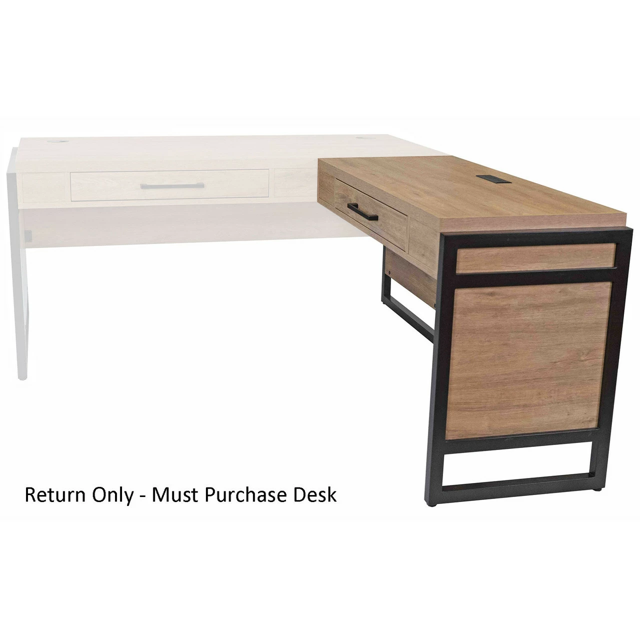 OfficeSource | Artisan | L Shape Desk - Return Only 3 OfficeSource | Artisan | L Shape Desk - Return Only