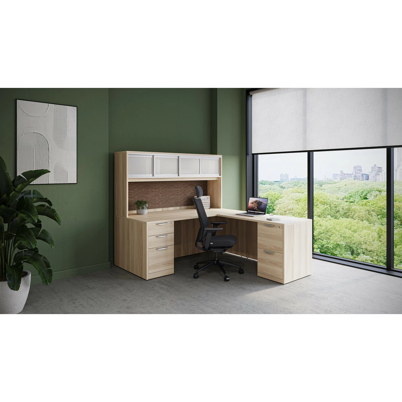 OfficeSource OS Laminate Collection L Shape Typical - OS127 4 OfficeSource OS Laminate Collection L Shape Typical - OS127 - Image 2