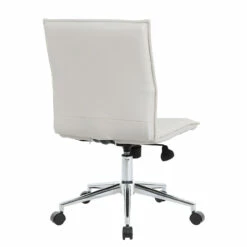 OfficeSource | Ridge | Executive Mid Back Armless, Ribbed Back Task Chair W/Chrome Base -COE DISTRIBUTING Shop nor 05rg2qmavbe 03 12382.1666737477