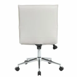 OfficeSource | Ridge | Executive Mid Back Armless, Ribbed Back Task Chair W/Chrome Base -COE DISTRIBUTING Shop nor 05rg2qmavbe 04 96792.1666737477