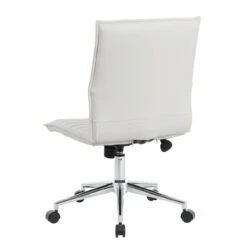 OfficeSource | Ridge | Executive Mid Back Armless, Ribbed Back Task Chair W/Chrome Base -COE DISTRIBUTING Shop nor 05rg2qmavbe 05 90109.1666737477