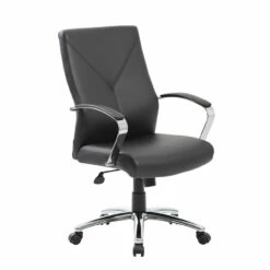 OfficeSource | Boxero | Executive High Back With Chrome Frame