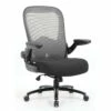 OfficeSource | Ryde | Big & Tall High Back Mesh Task Chair With Flip Arm -COE DISTRIBUTING Shop nor 2101hmfbtbk 01 61326.1669932471