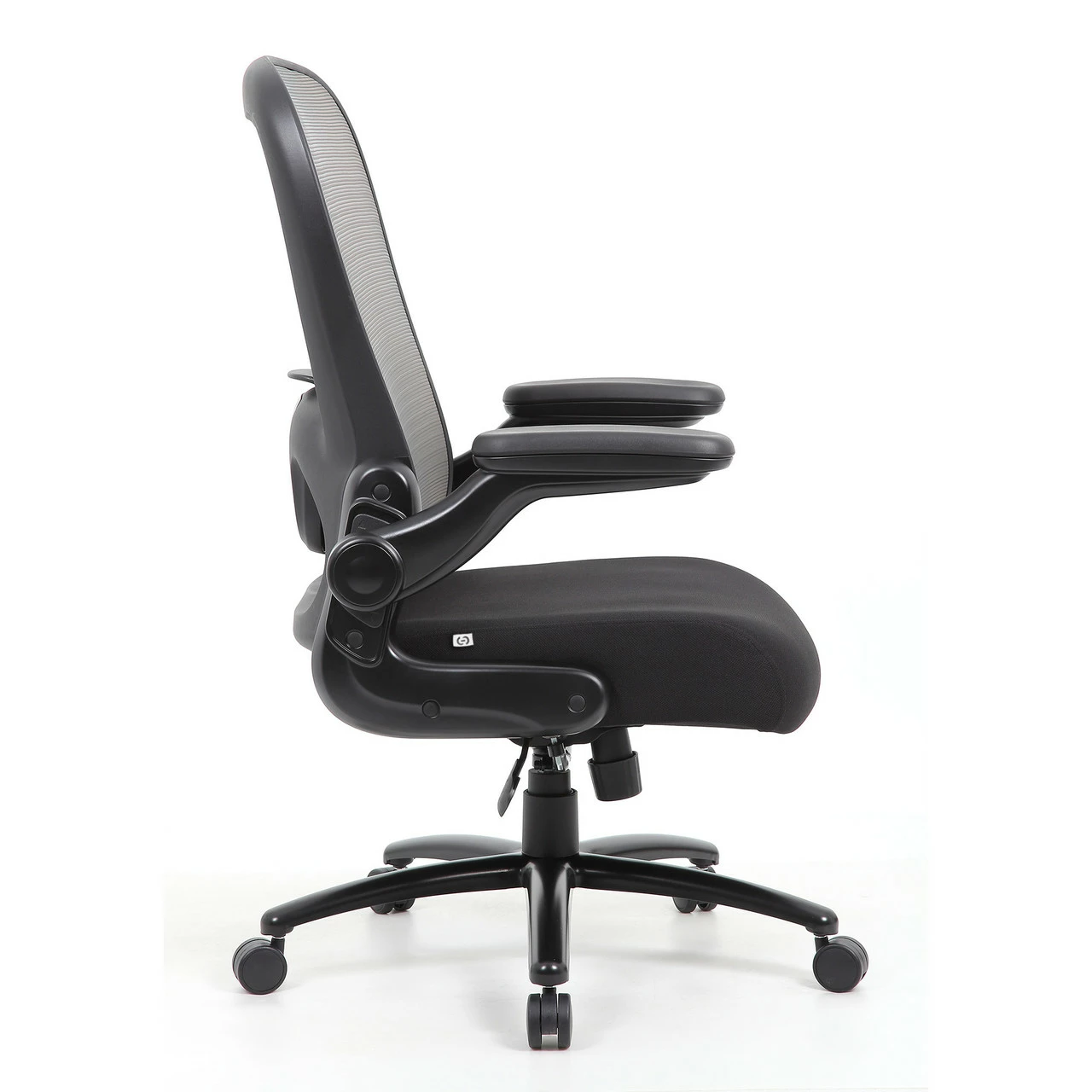 OfficeSource | Ryde | Big & Tall High Back Mesh Task Chair With Flip Arm 6 OfficeSource | Ryde | Big & Tall High Back Mesh Task Chair With Flip Arm - Image 4