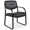 OfficeSource Merit Collection Sled Base Guest Chair With Arms And Black Frame -COE DISTRIBUTING Shop nor 315vbk 01 43463.1643931193
