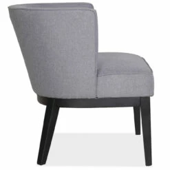 OfficeSource | Bowery | Barrel Back Arm Chair With Black Wood Legs -COE DISTRIBUTING Shop nor 5209fgr 02 46278.1641825501