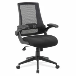OfficeSource Pennington Collection Flip Arm Mesh Back Task Chair With Black Frame