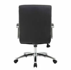 OfficeSource | Studio | Mid Back Chair With Chrome Frame -COE DISTRIBUTING Shop nor 696vbk 04 36647.1668620038