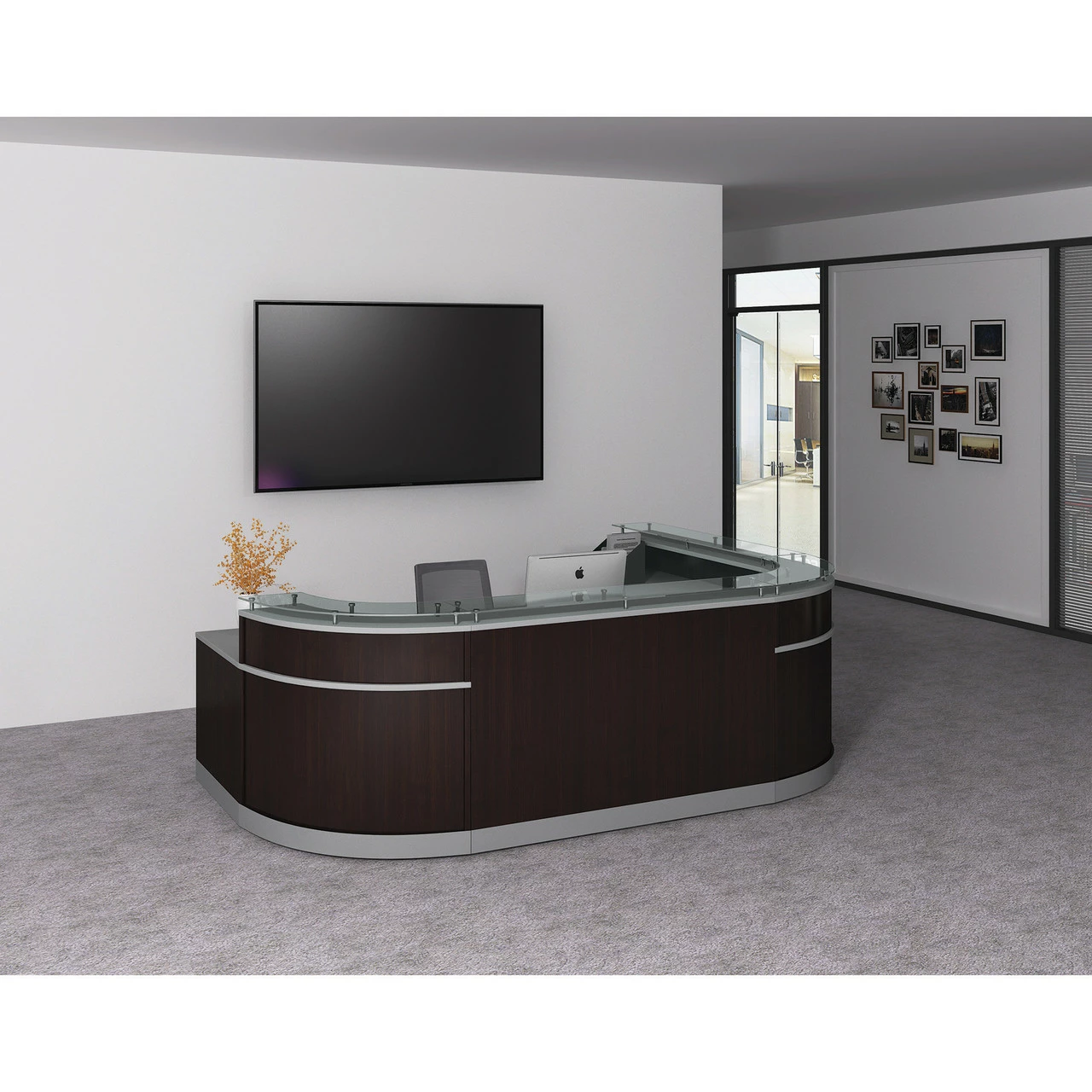 OfficeSource Cosmo Collection U Shape Reception Typical 3 OfficeSource Cosmo Collection U Shape Reception Typical