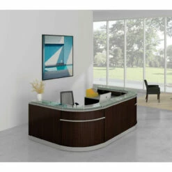 OfficeSource Cosmo Collection U Shape Reception Typical - COSMO7