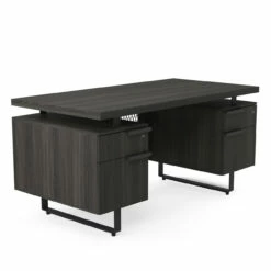 OfficeSource | Palisades | Double Pedestal Desk - 60" X 30"