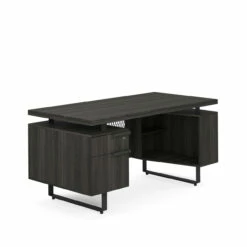 OfficeSource | Palisades | Single Pedestal Desk - 60" X 30"